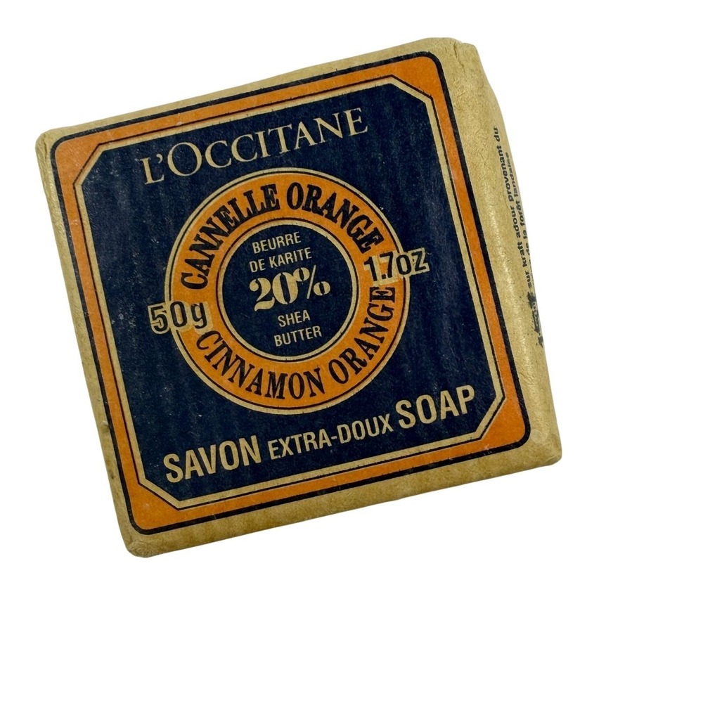 L'Occitane Cinnamon Orange Extra Mild Mini Soap - 50g/1.7oz. NEW!